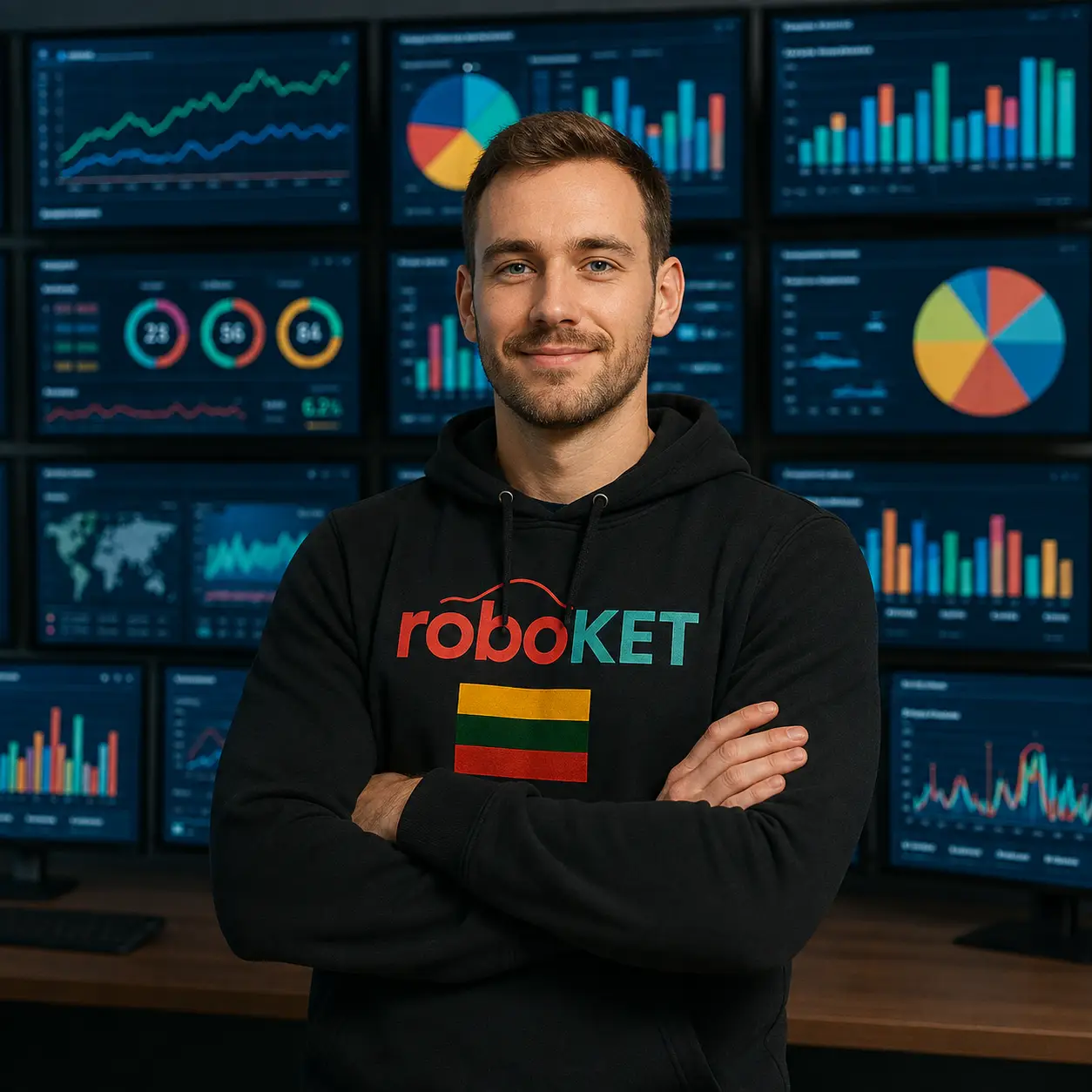 RoboKET with lots of statistics