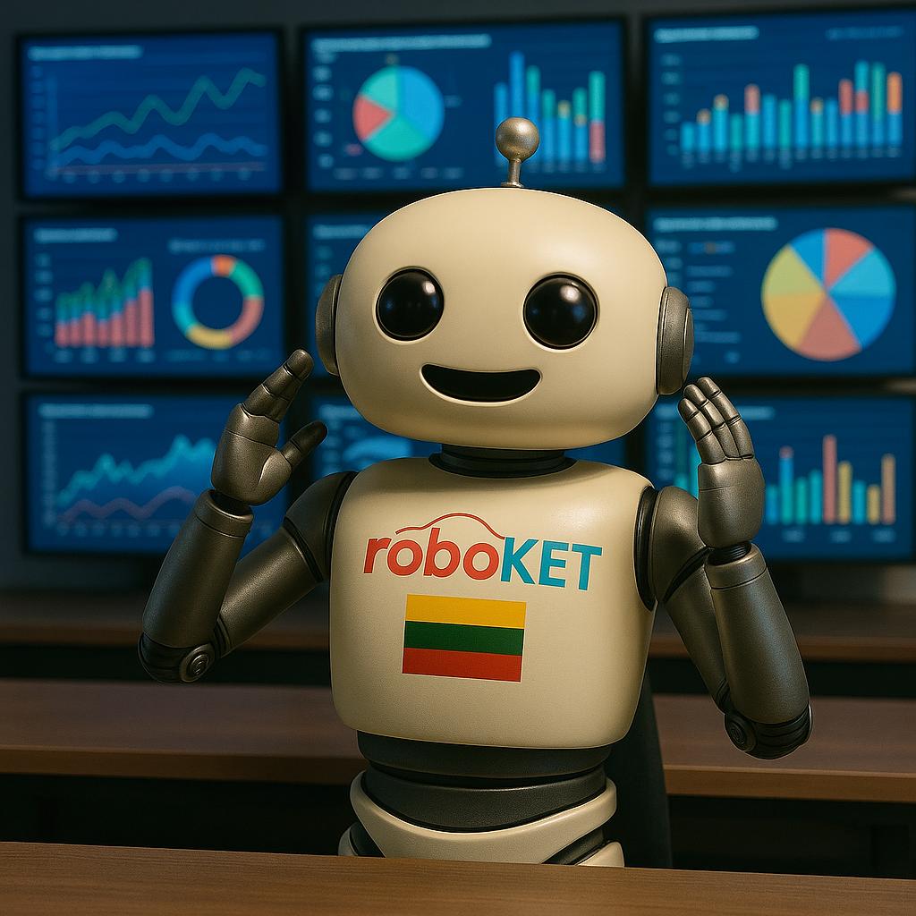 RoboKET daug statistikos