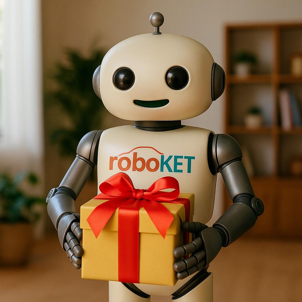 RoboKET duoda dovanų