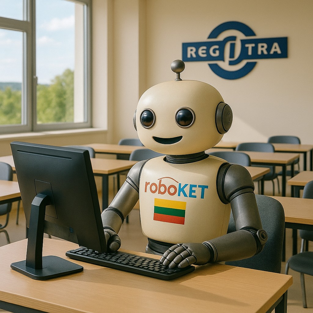 RoboKET laiko ket egzamina