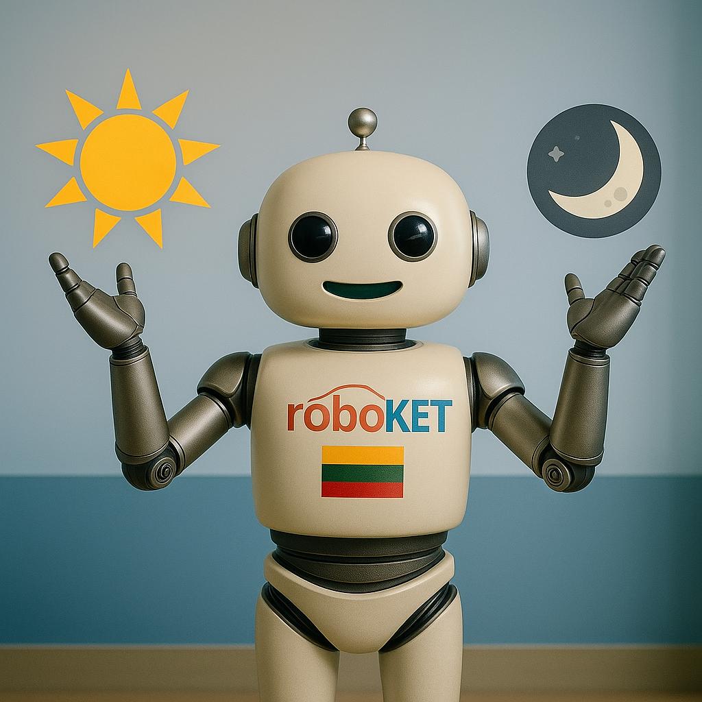 RoboKET temos ir dizainas