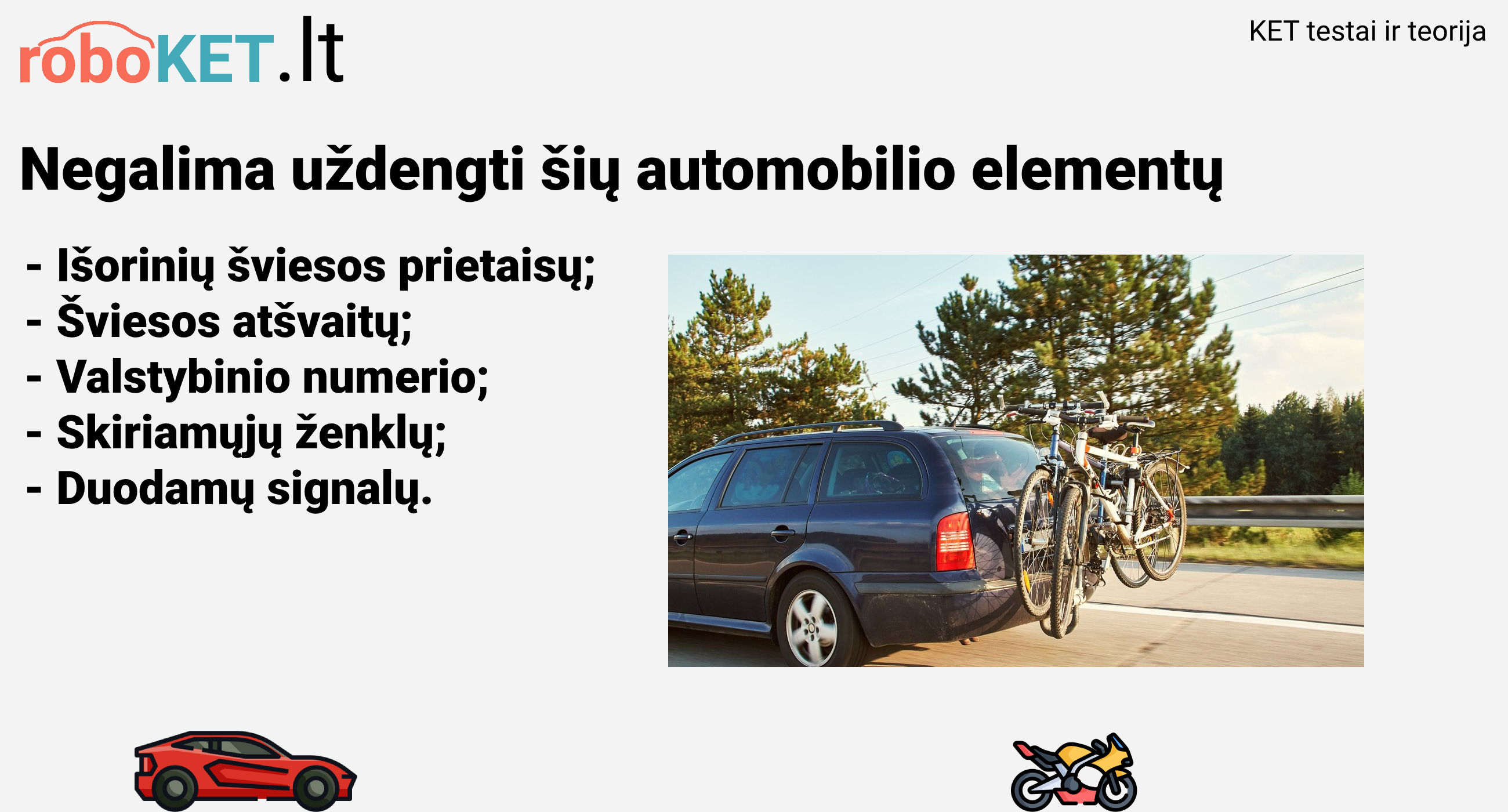 Neuzdenkite automobilio numeriu