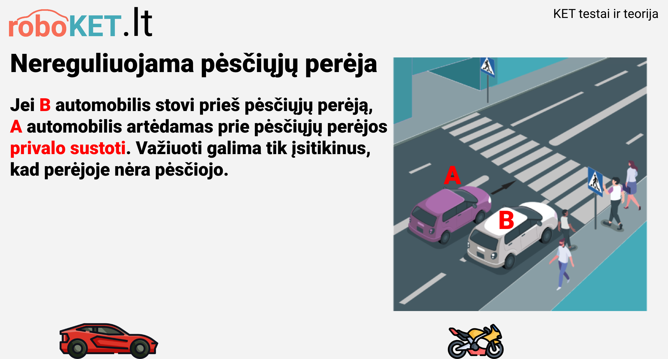 Prie pescoiuju perejos kitas automobilis