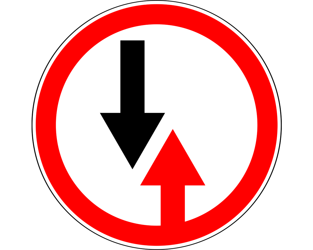 - Priority Road Signs