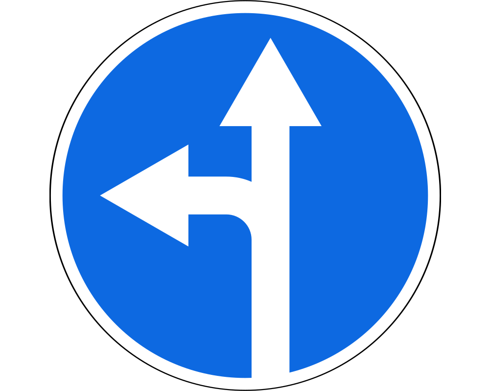 - Directional Road Signs
