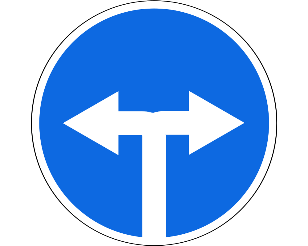 - Directional Road Signs