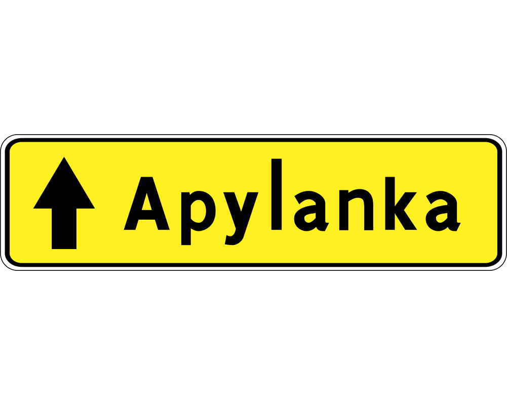 - Informational Road Signs