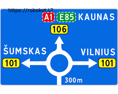 Išankstinė krypčių rodyklė